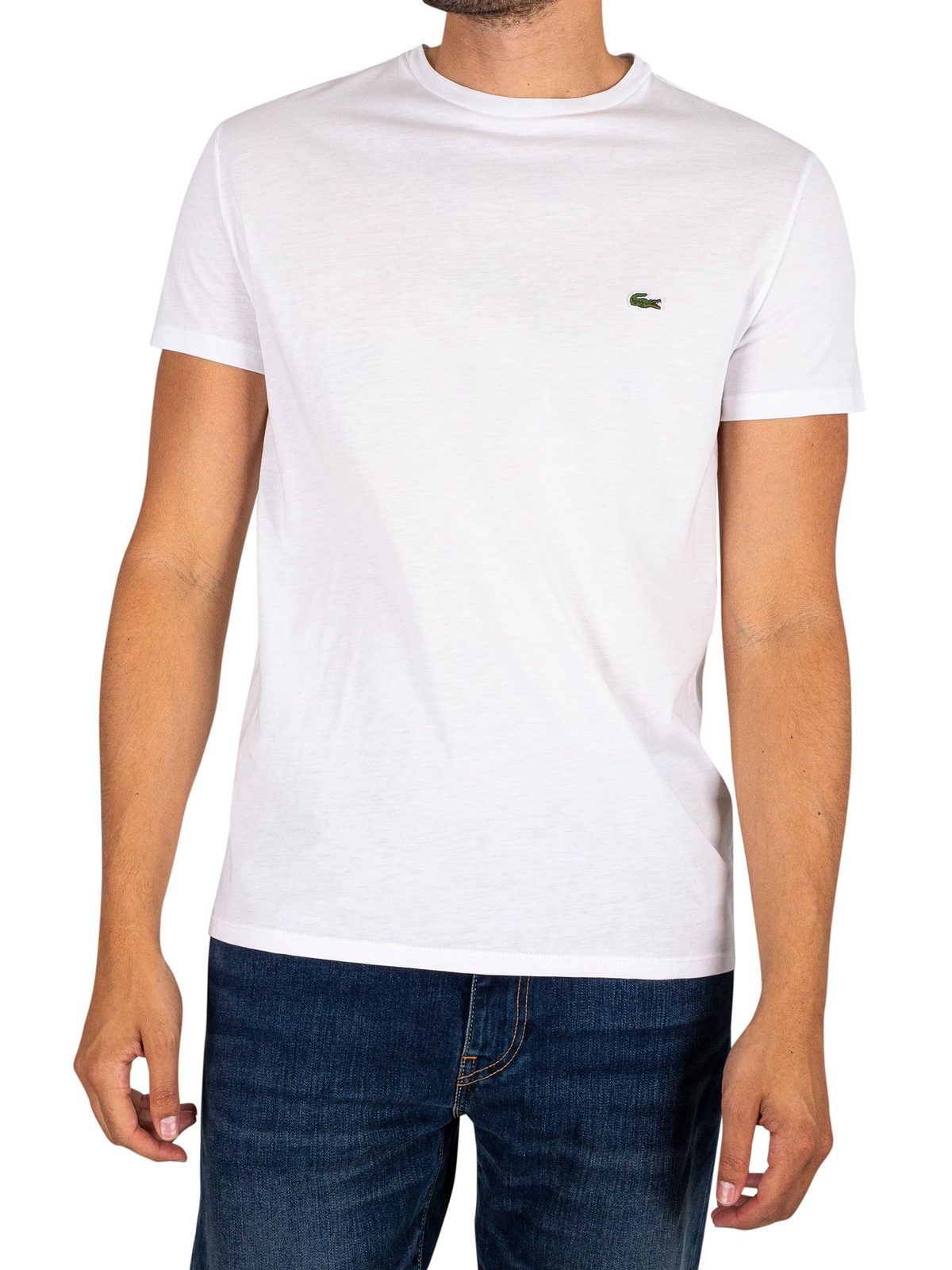 white lacoste shirt sale