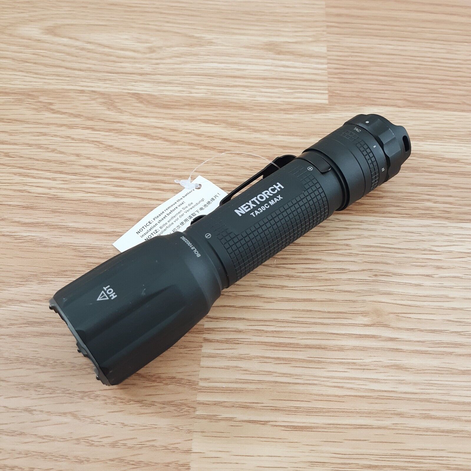 Nextorch TA30C MAX 3000 Lumens One-step Strobe Tactical Flashlight –  flashlightgo