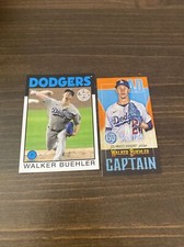 Walker Buehler 2021 Gypsy Queen Captains Tall Boy 2021 Topps Retro 35th Anniv.