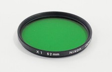 NIKON FILTER, 52MM X1 GREEN/220019