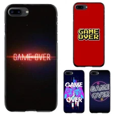 For Apple iPhone SE 11 12 13 14 15 16 Futuristic Game over retro Anti fall Cover