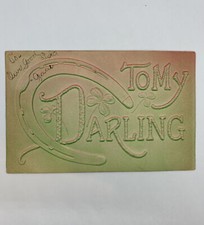 c1907-15 To My Darling Embossed Airbrushed Postcard Used
