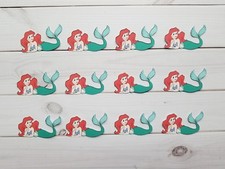 Princess Ariel Die Cuts, Embellishments, Punchies, Punches, Toppers, Disney