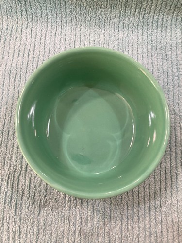 Cuenco de vajilla verde gres Oxford vintage, pequeño cuenco de cocina acanalado 5 pulgadas - Imagen 5 de 6