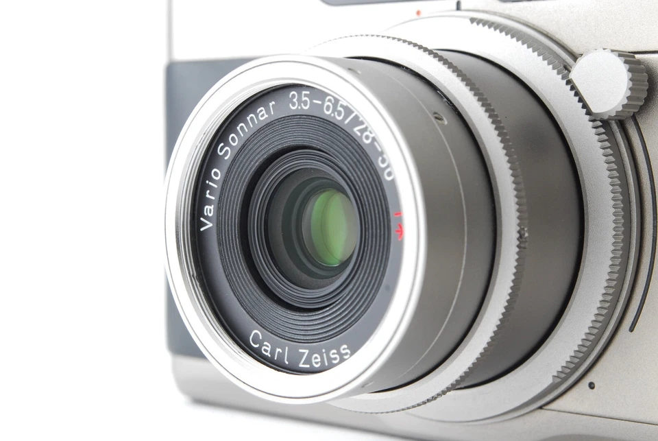 【MINT】 Contax TVS Point & Shoot 35mm Silver Compact Film Camera From JAPAN - Image 2 of 4