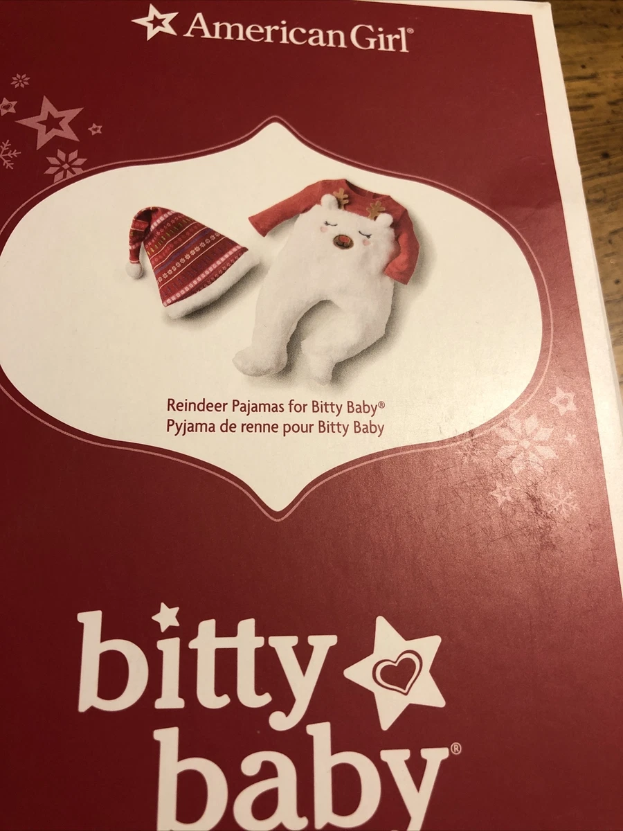 Bitty baby reindeer pajamas sale