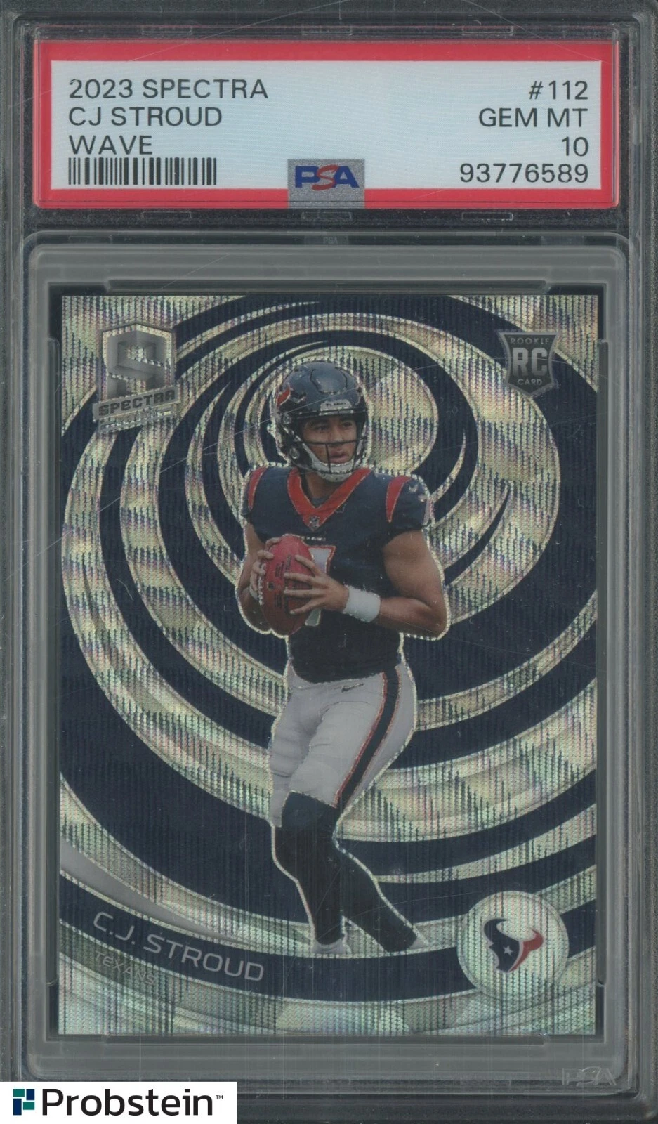 CJ Stroud Panini Spectra #112 Wave