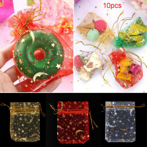 50pcs/lot Organza Bags 30x40cm Wedding Jewelry Gift Bag Transparent Organza Drawstring Rectangle Bags Pure White