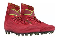 Under Armour Men's Highlight MC Football Cleats Shoes SZ 11 RED 3023716-300   