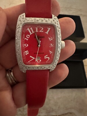 LOCMAN DIAMOND REF 488 Diamonds Bezel Quartz Women's Watch  32 mm x 43 mm Italy