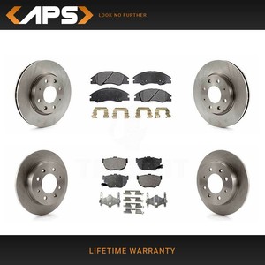 Front Rear S Metalic Brake Pads Rotor Kit For Kia Spectra Spectra5 Ebay