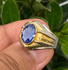 Sapphire Ring, Blue Sapphire Stone, Unique Design, Unisex Ring, African Sapphire