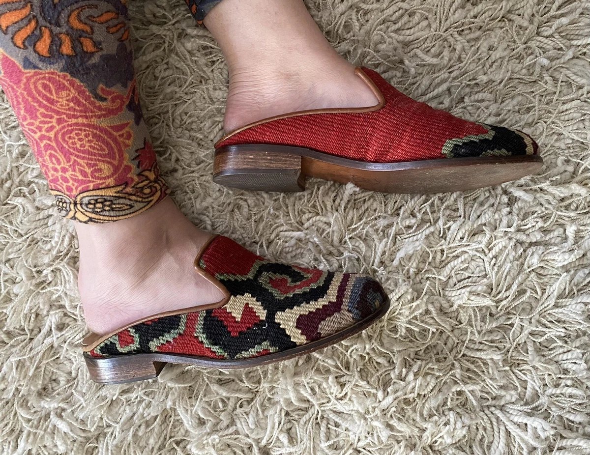 Kilim mules hotsell