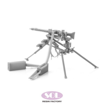 SOL RESIN FACTORY MM812 , MG42 on MG-LAFETTE (3D Printed Kit) , 1/35