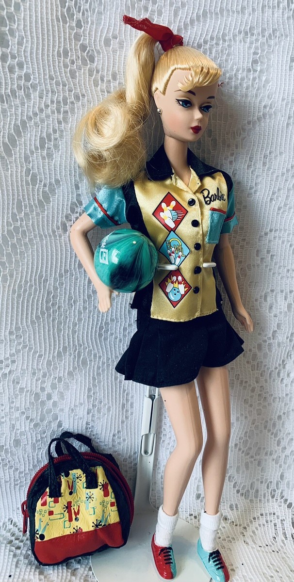 Barbie Doll repro 1999 BOWLING CHAMP 8-piece set | eBay