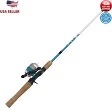 Spincast Rod Fishing Setting Adjustable Solid Brass Small Gear Anti Reversal New