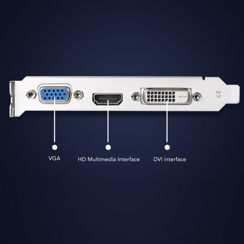 Carte Graphique GT610 pour Bureau Carte Vidéo DDR3 1 Go avec Interface HDMI V... - Photo 3/9