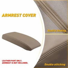 Center Console Armrest Lid leather Cover Oak Tan for 1996-02 Toyota 4Runner