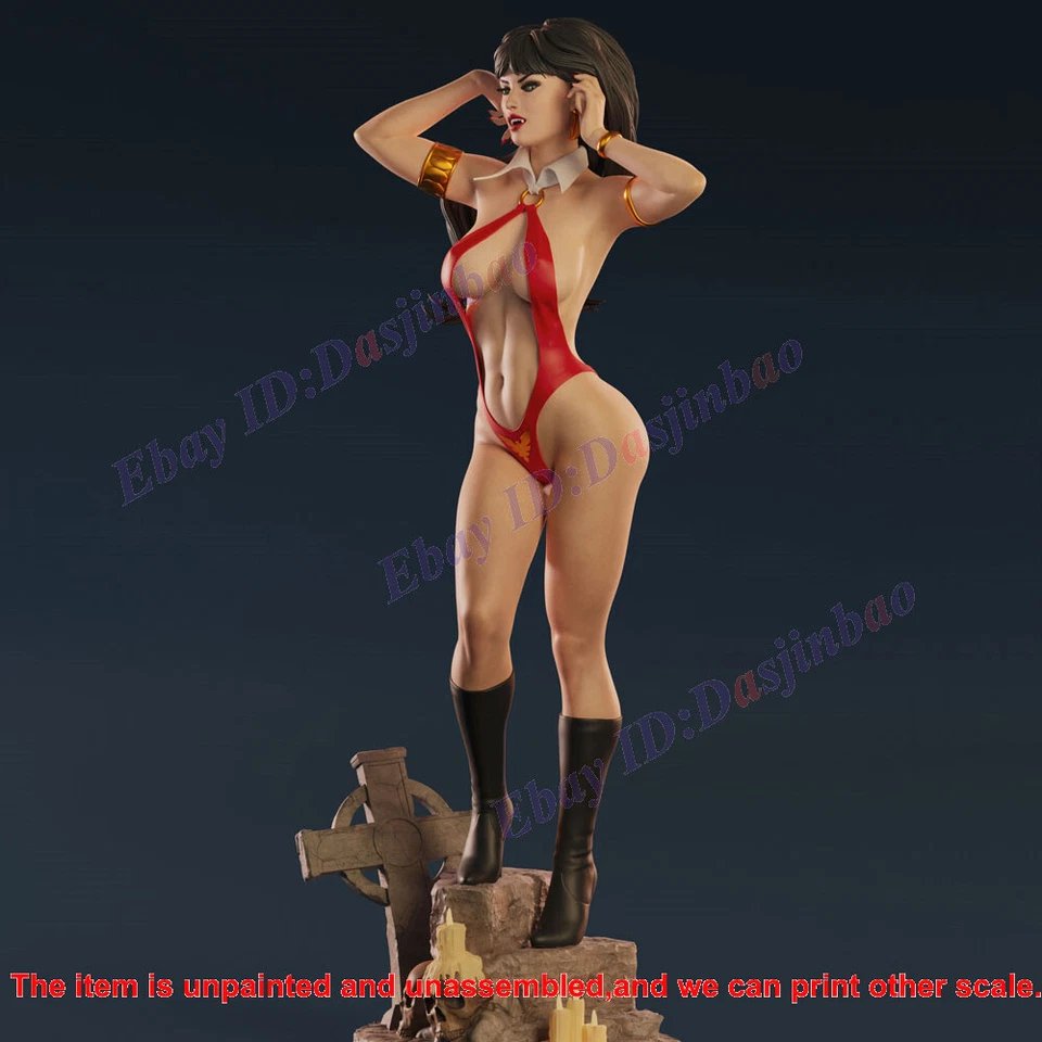 Vampirella 1/6 3D Print Model Kit Unpainted Unassembled 33cm GK - Image 2 of 4