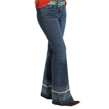 Cruel Denim  Ladies Hannah Super Flare Dark Stonewash Jeans CB70254071
