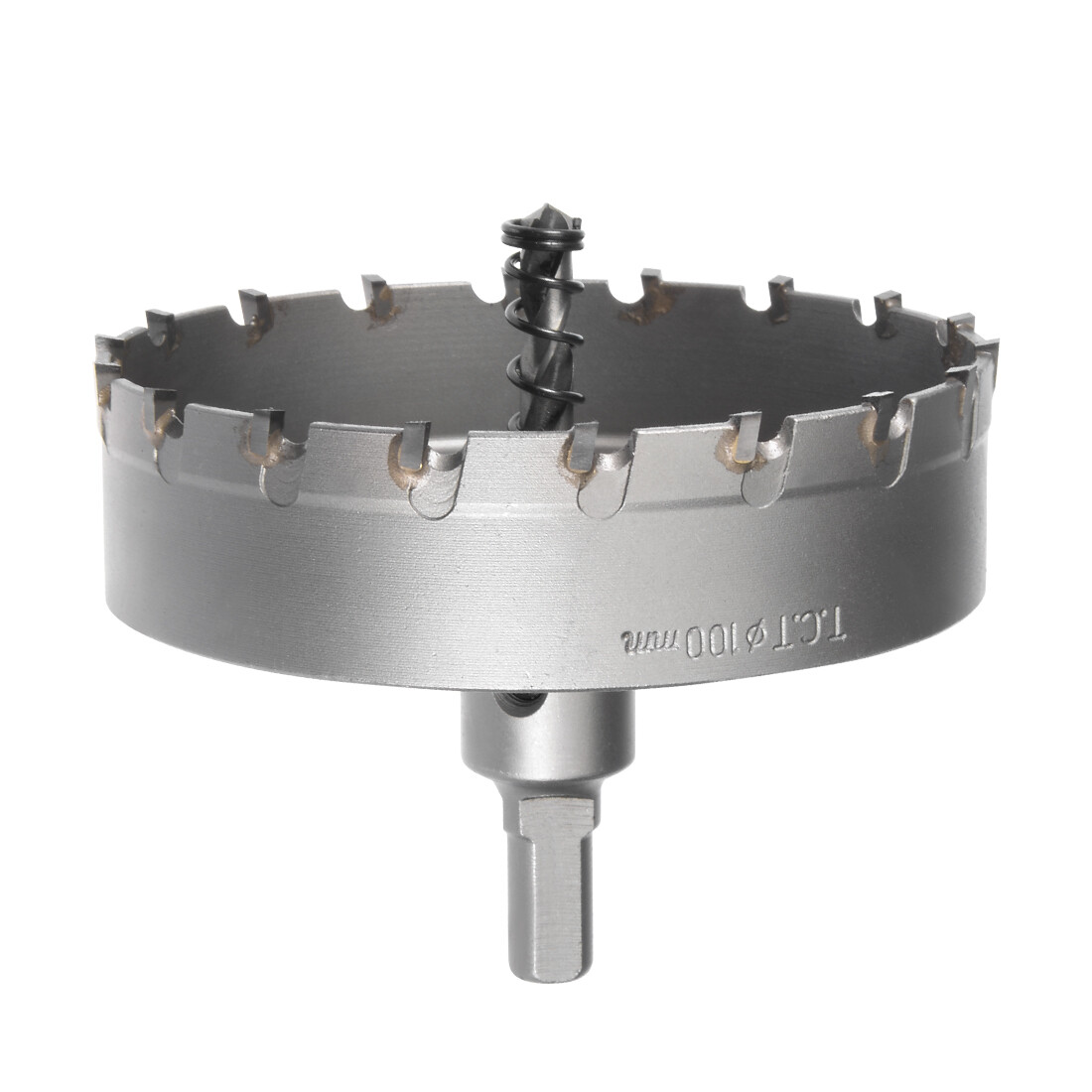 Trou scie cloche carbure 100mm pour percer les plaques en alliage