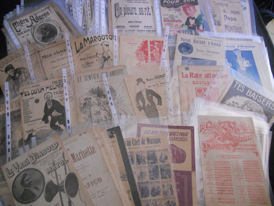 lot De partition 160 partitions anciennes - Photo 3/4