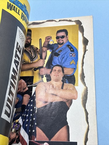 Programa de revistas WWF Summer Slam 1989 Hulk Hogan Macho Man Zeus con catálogo - Imagen 19 de 20