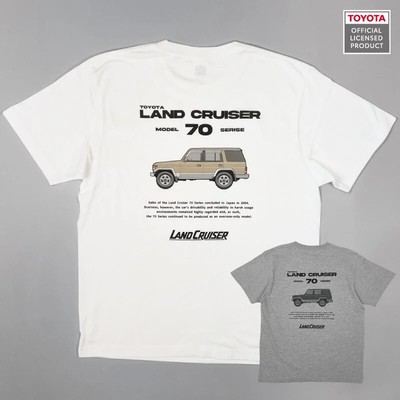 Toyota LAND CRUISER 70 T-Shirt 2401TY01-13 Toyota Official Licensed Product Neu