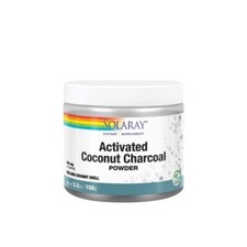 Activated Coconut Charcoal Unflavored 150 Grams By Solaray