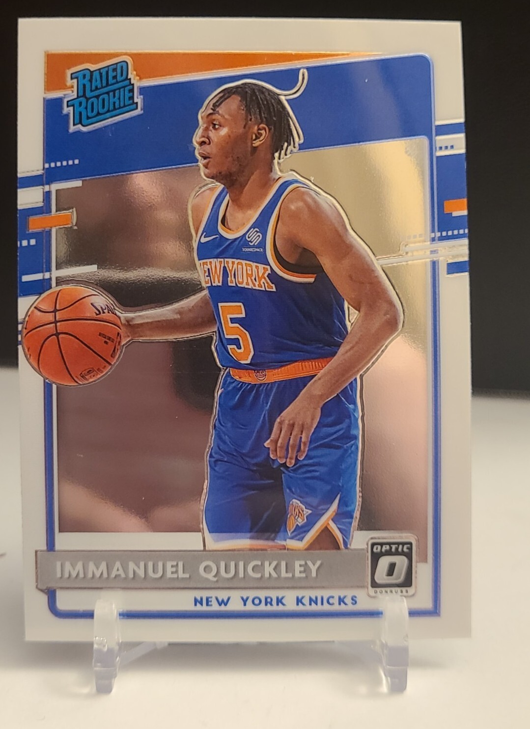 2020-21 Panini Donruss Optic Immanuel Quickley #175 Rated Rookie