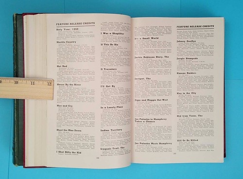 The Film Daily Year Book of Motion Pictures 1951 & 1952 -2 books (A590) - Picture 15 of 24