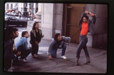 Fame Debbie Allen dancing for students Carlo Imperato Original 35mm Transparency