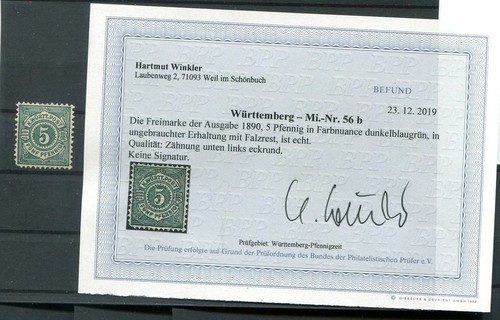 Württemberg 56b color MH BPP finding (H2901