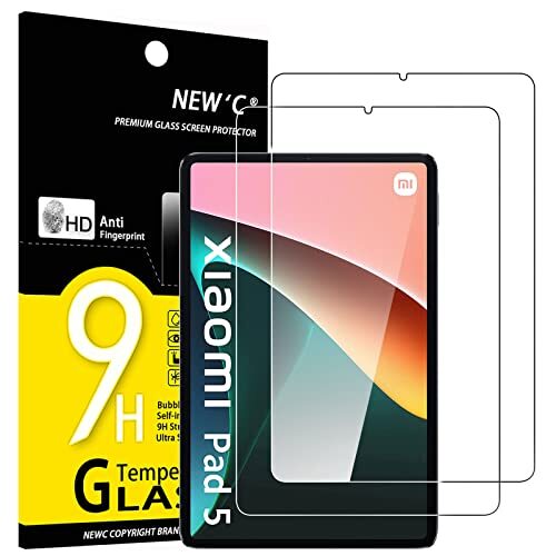 NEW'C 2 Pezzi, Pellicola Prottetiva per Xiaomi Pad 5 / Xiaomi Pad 5 Pro (N3r)
