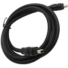 Efficient 4 Pin to 4 Pin Male to Male FireWire 400 Cable for Data Transfer