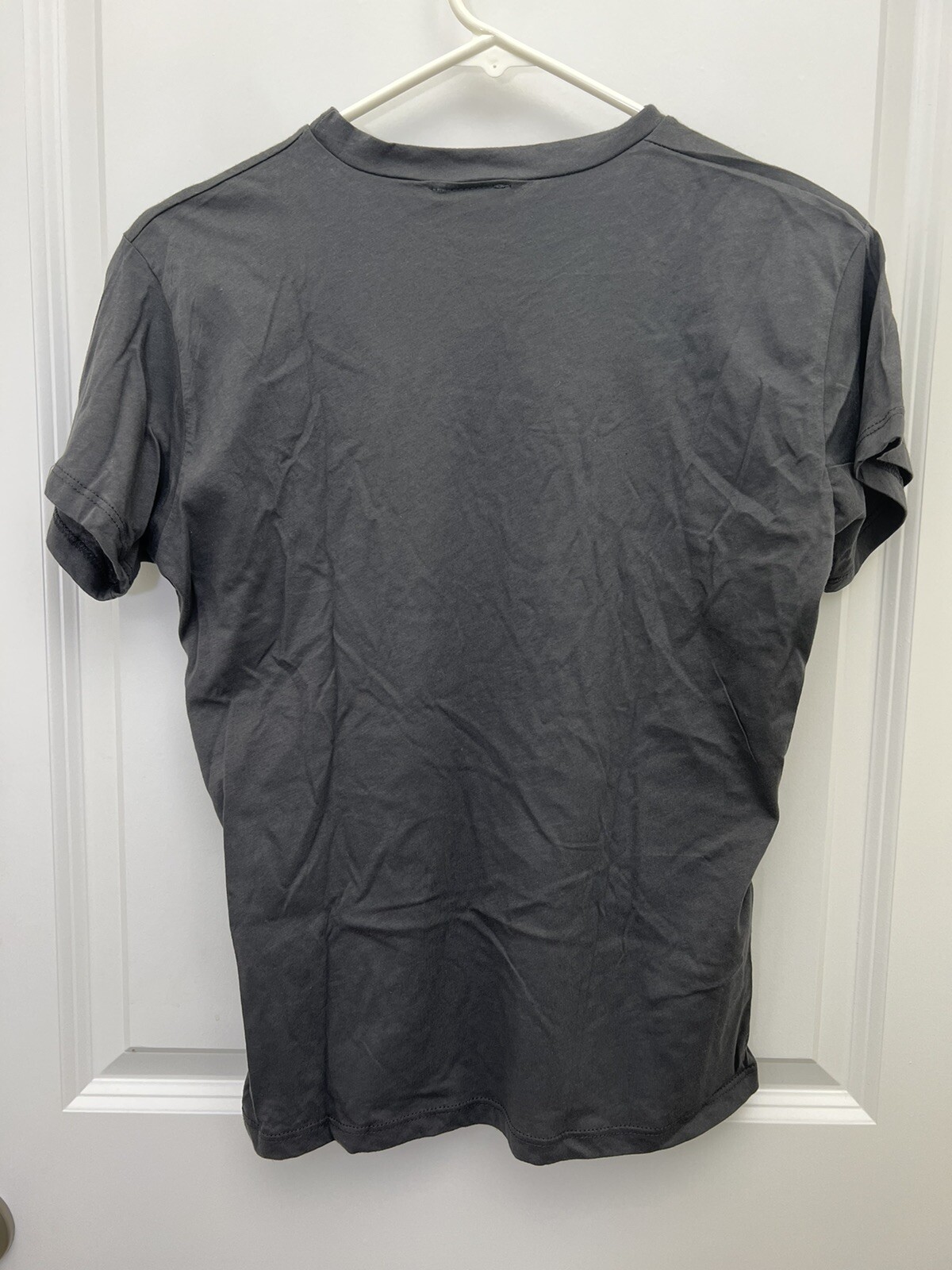 Dirtee Laundry Gray Garden Shirt with Flowers Blessed Thankful Positive Grateful