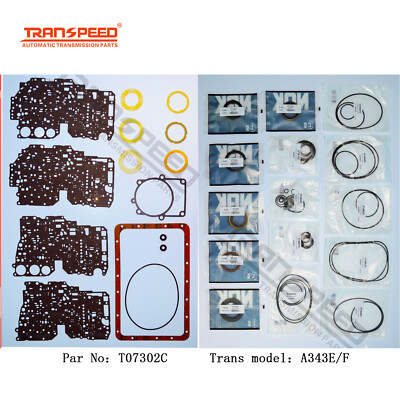 NEW A343E A343F 30-43L Transmission Overhaul Rebuild Kit Gasket Seal For TOYOTA