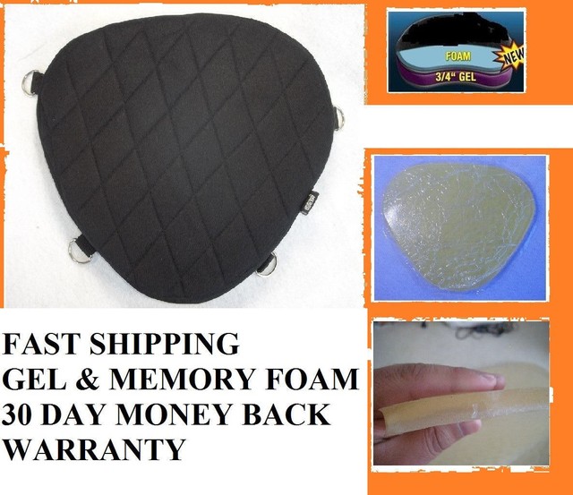 Motorcycle GEL Pad Driver Seat for Harley Davidson FLST Heritage