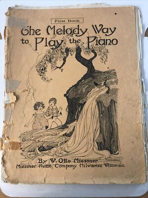 The Melody way to Play the piano  by W.Otto    piano sheet music 4G