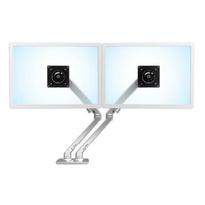 Ergotron MXV Desk Dual Monitor Arm (Polished Aluminum)