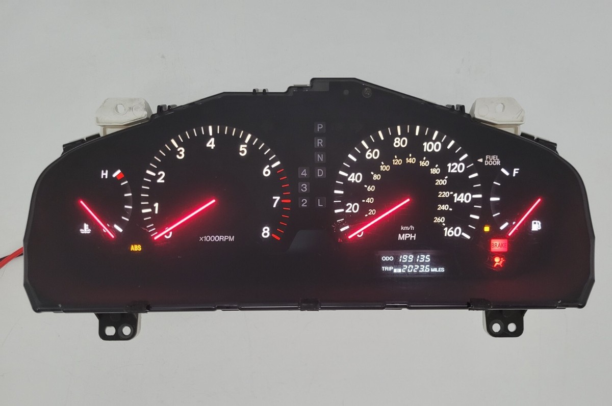 2002 LEXUS LS400 USED INSTRUMENT CLUSTER P#83800-50101 | eBay