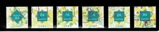 Japan 2023 Spring Greetings 84Y Complete Used Set of 6 Stamps Sc# 4649 a-j