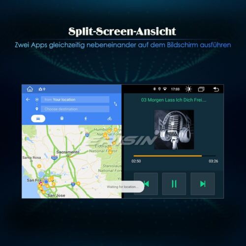 9" 8-Kern Android 13 CarPlay Navi Autoradio DSP für VW Caddy Golf 5 Passat Skoda - Bild 12 von 24