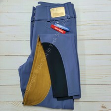 Tailored Sportsman Ladies Vintage Trophy Hunter Sock Bottom Breeches Hyacinth