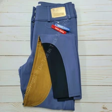 Tailored Sportsman Ladies Vintage Trophy Hunter Sock Bottom Breeches Hyacinth