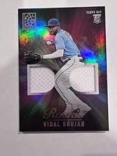 2022 Panini Capstone Baseball Rookie Dual Relic Player-Worn RC Vidal Brujan