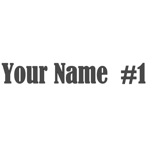 Custom Text Decal Vinyl Lettering Personalized Sticker Name - Picture 16 of 22