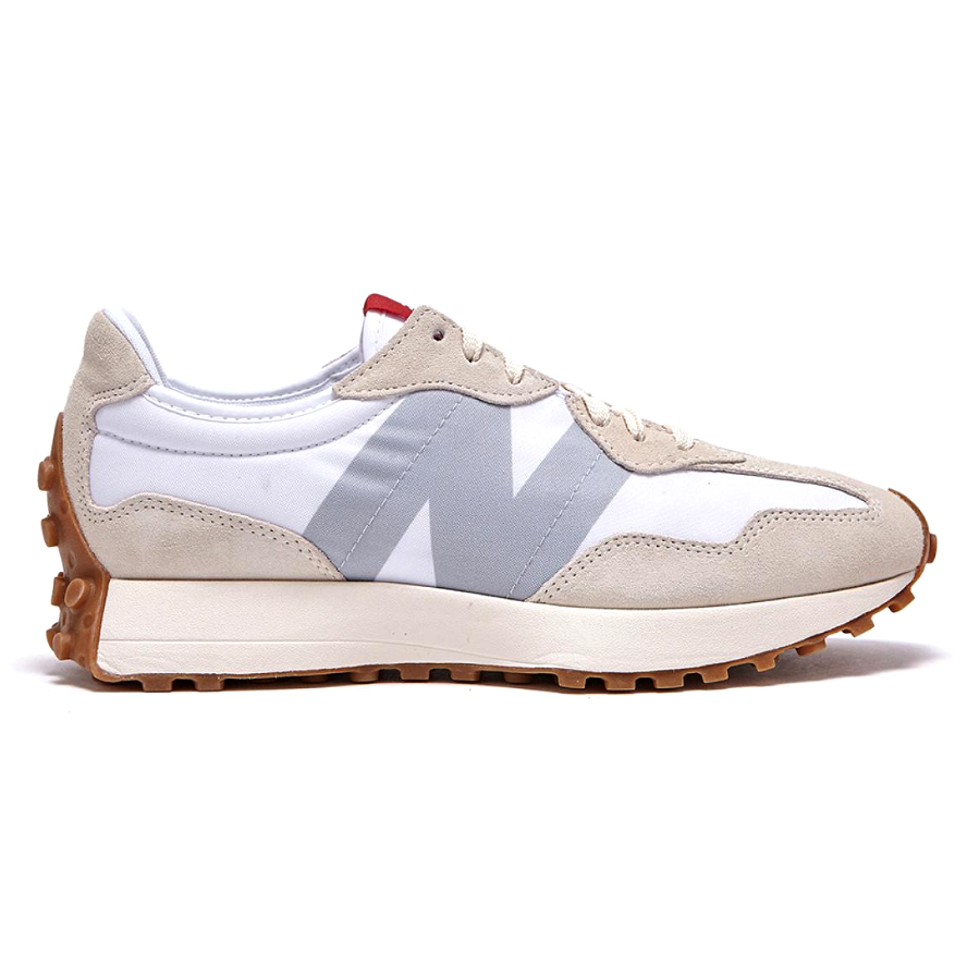 New Balance 327 White Silver Gum Lifestyle Shoes Sneakers MS327STB Sz 4-12  | eBay