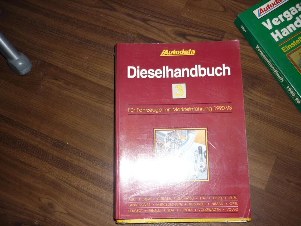 autodata DIESELHANDBUCH 3 Für Fahrzeuge mit Markteinfühung 1990-1993 HANDBUCH - Bild 1 von 1