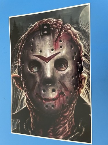 PÓSTER PIN UP VIERNES 13 JASON VOORHEES NUEVO. - Imagen 2 de 4